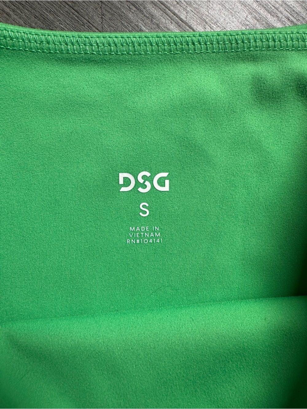 🌻 DSG High-Waist Lime Green Bike Shorts 🌻 - Picture 3 of 4